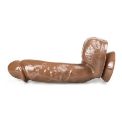 8.7'' Hard-On Realistic Dildo in Brown Color