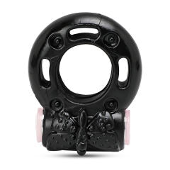 Choke it BLACK Cock Vibrating Ring