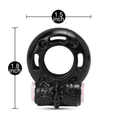 Choke it BLACK Cock Vibrating Ring
