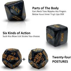 4Pcs Date Night Dice for Couple