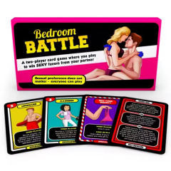 Bedroom Battle Card Game Set with 92 Battle Cards & 210 Sexy Challenge Rewards – Couples Edition