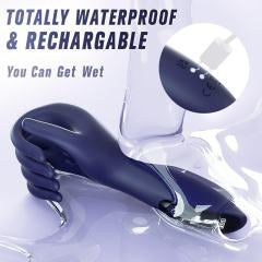 Futuristic Hand-Shaped Male Vibrator – 9-Speed Stroker with Digital Display, Magnetic Charging, Waterproof